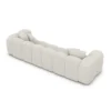 Bouclé 4-Sitzer Couch Valora