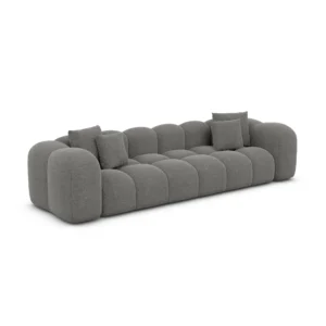 Strukturstoff 4-Sitzer Couch Valora