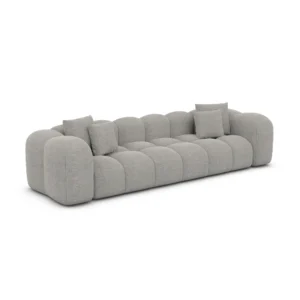 Strukturstoff 4-Sitzer Couch Valora