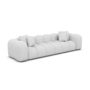 Echtleder 4-Sitzer Couch Valora