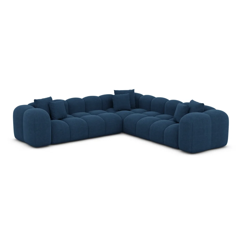 Strukturstoff Ecksofa Valora