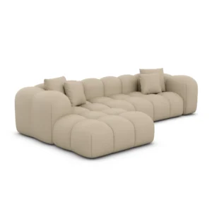 Echtleder L-Form Sofa Valora