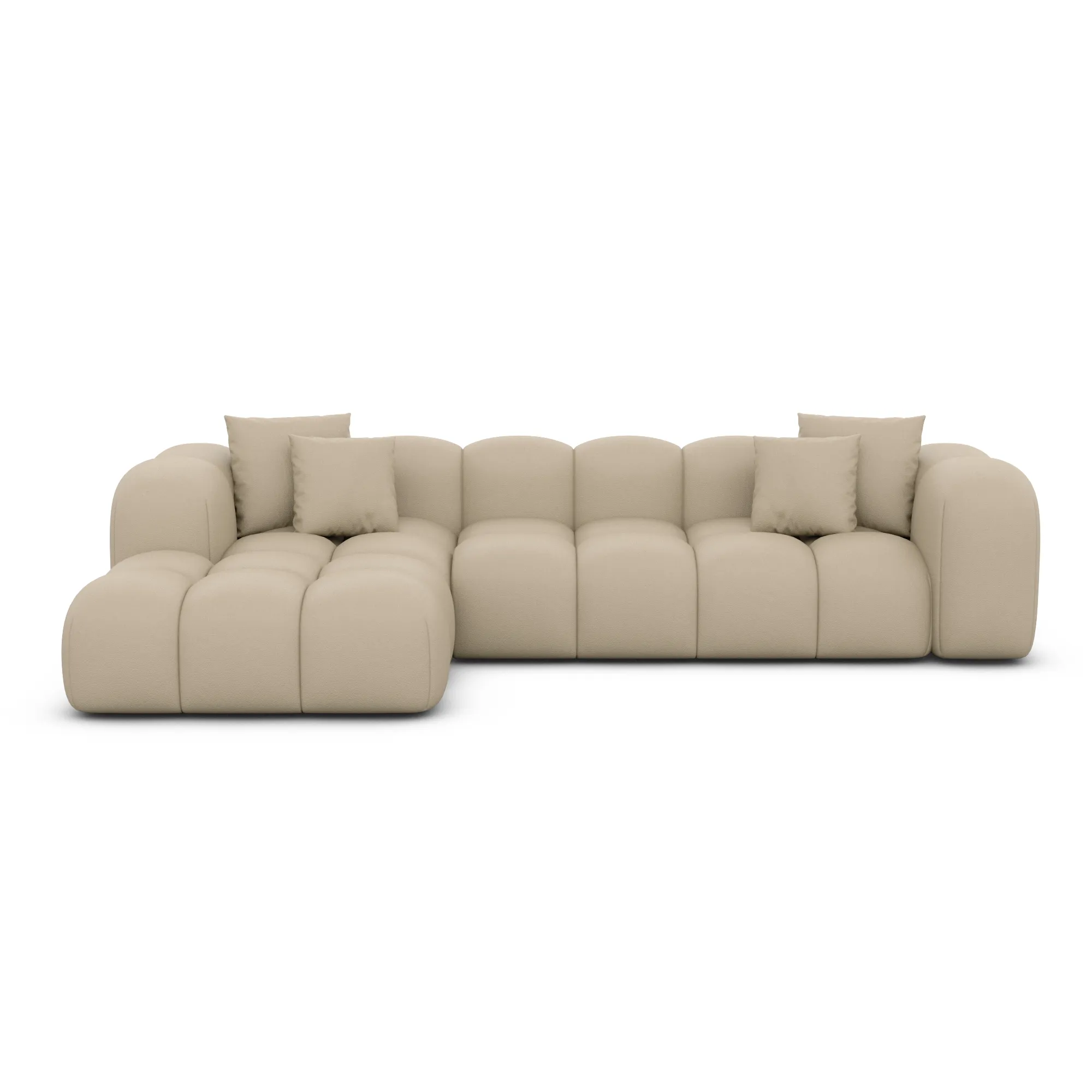 Echtleder L-Form Sofa Valora