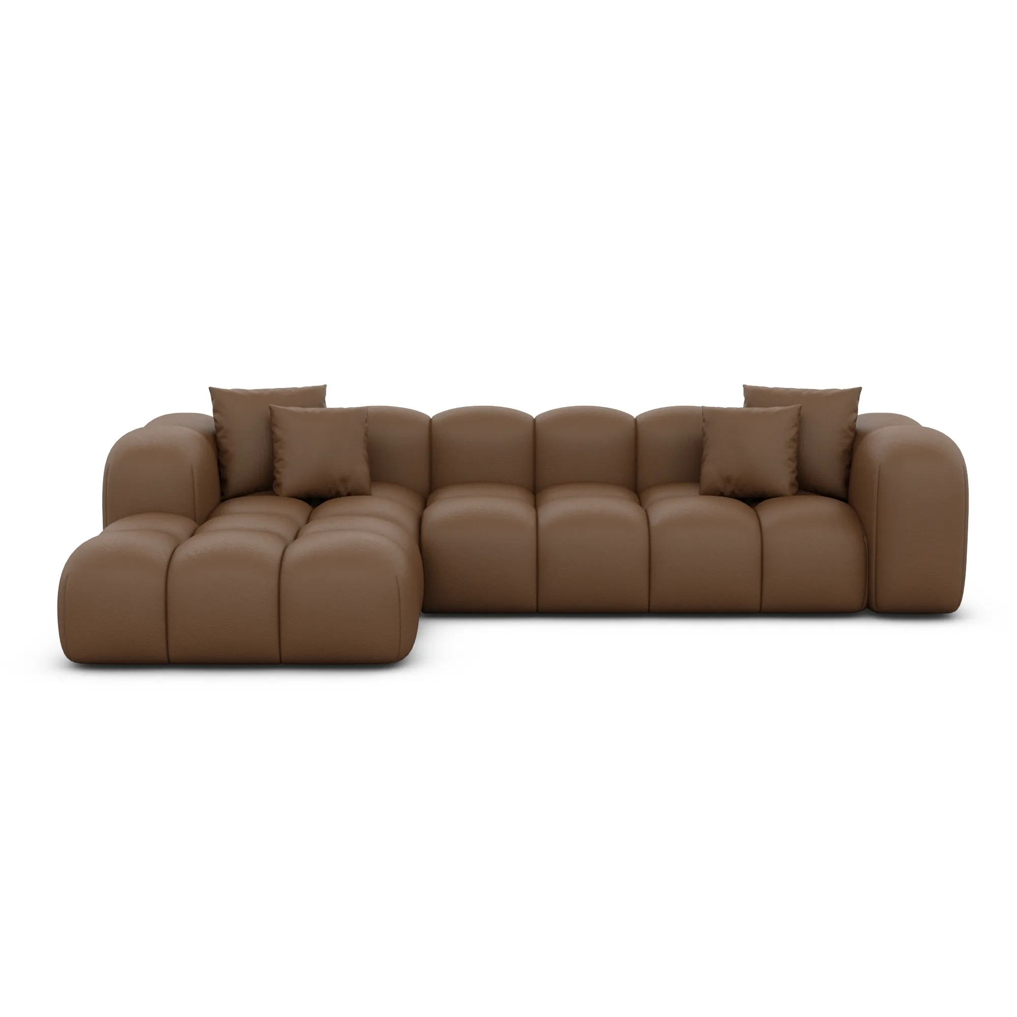 Echtleder L-Form Sofa Valora