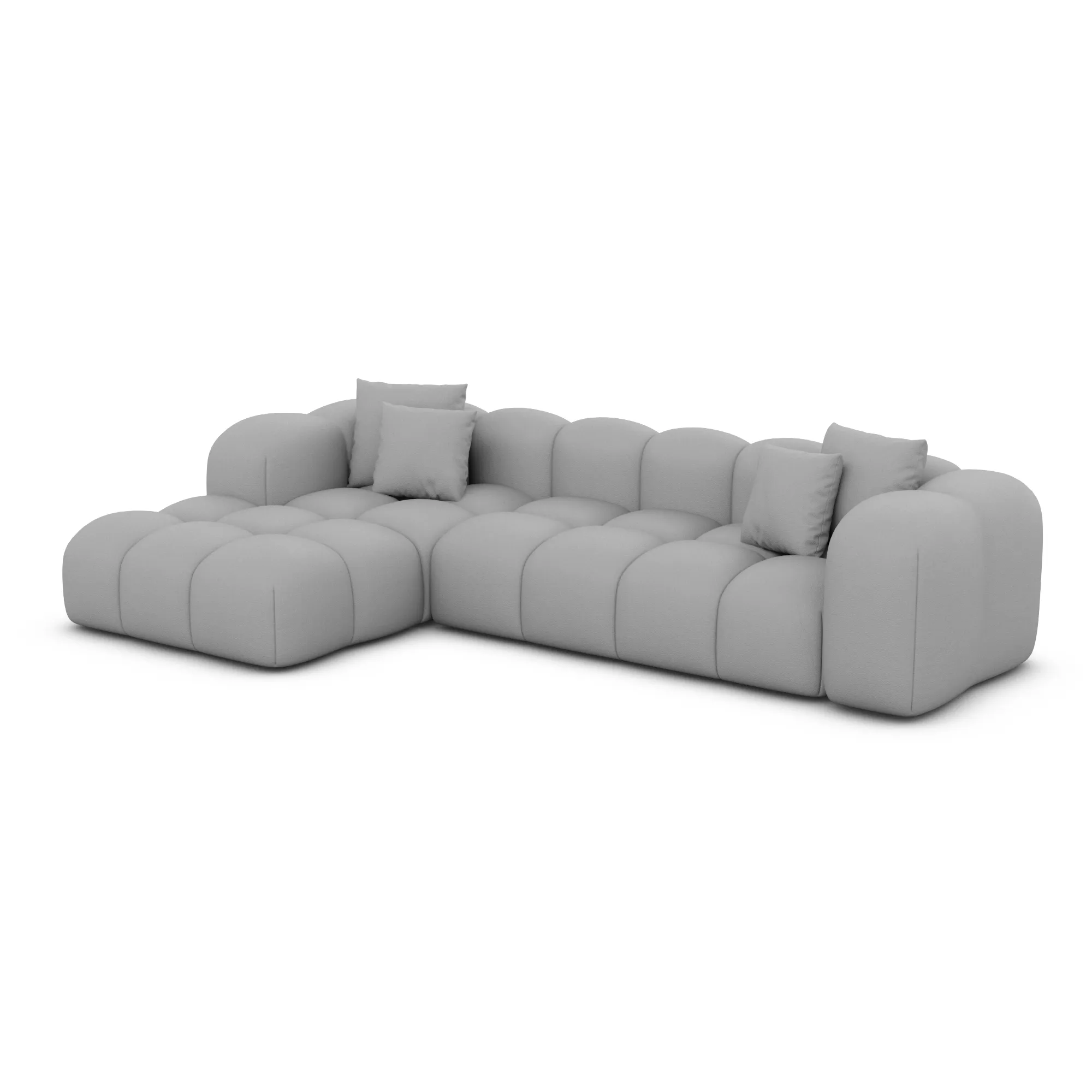 Echtleder L-Form Sofa Valora