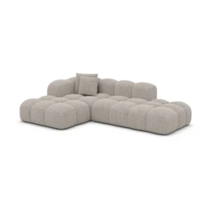 Bouclé L-Form Lounge Sofa Valora