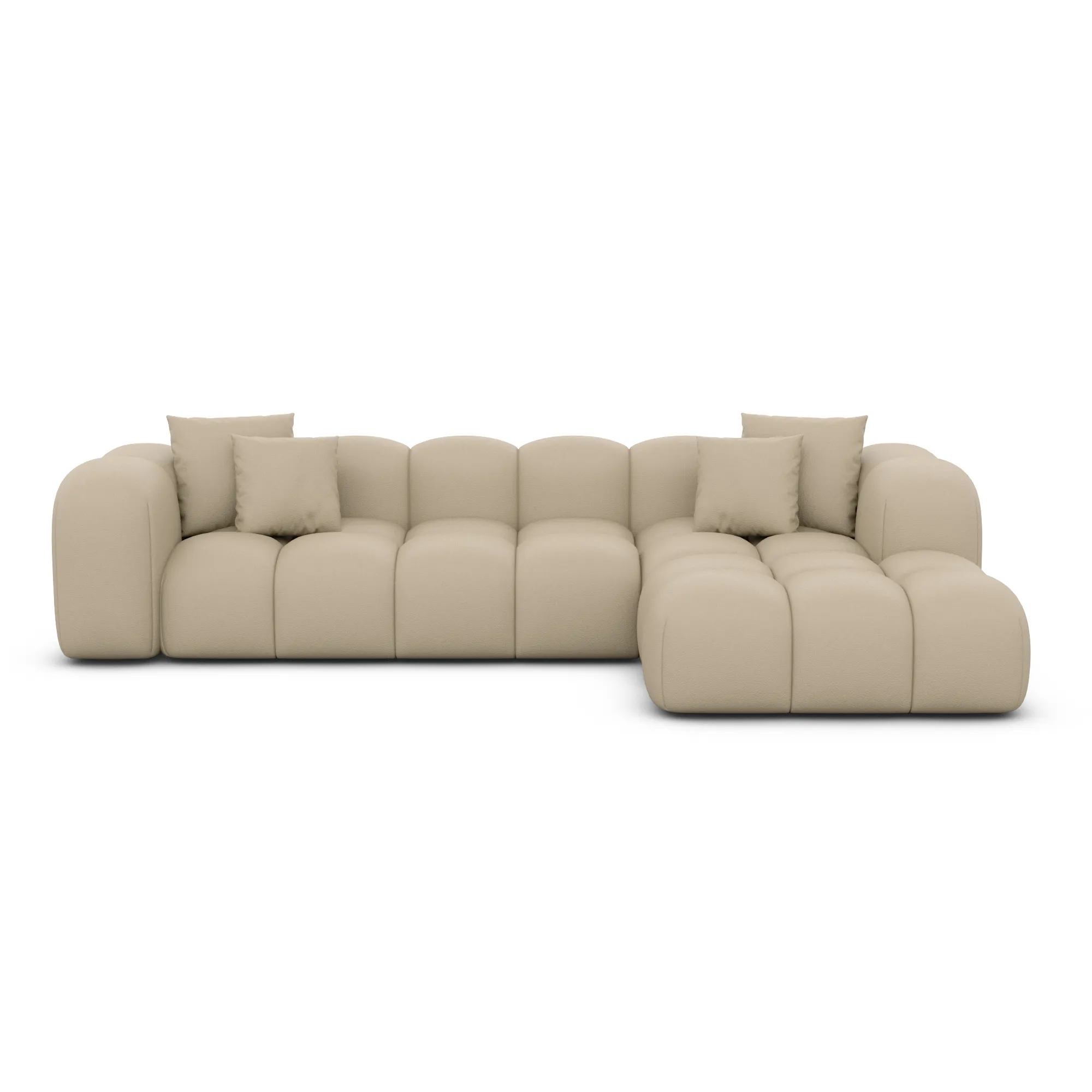 Echtleder L-Form Sofa Valora