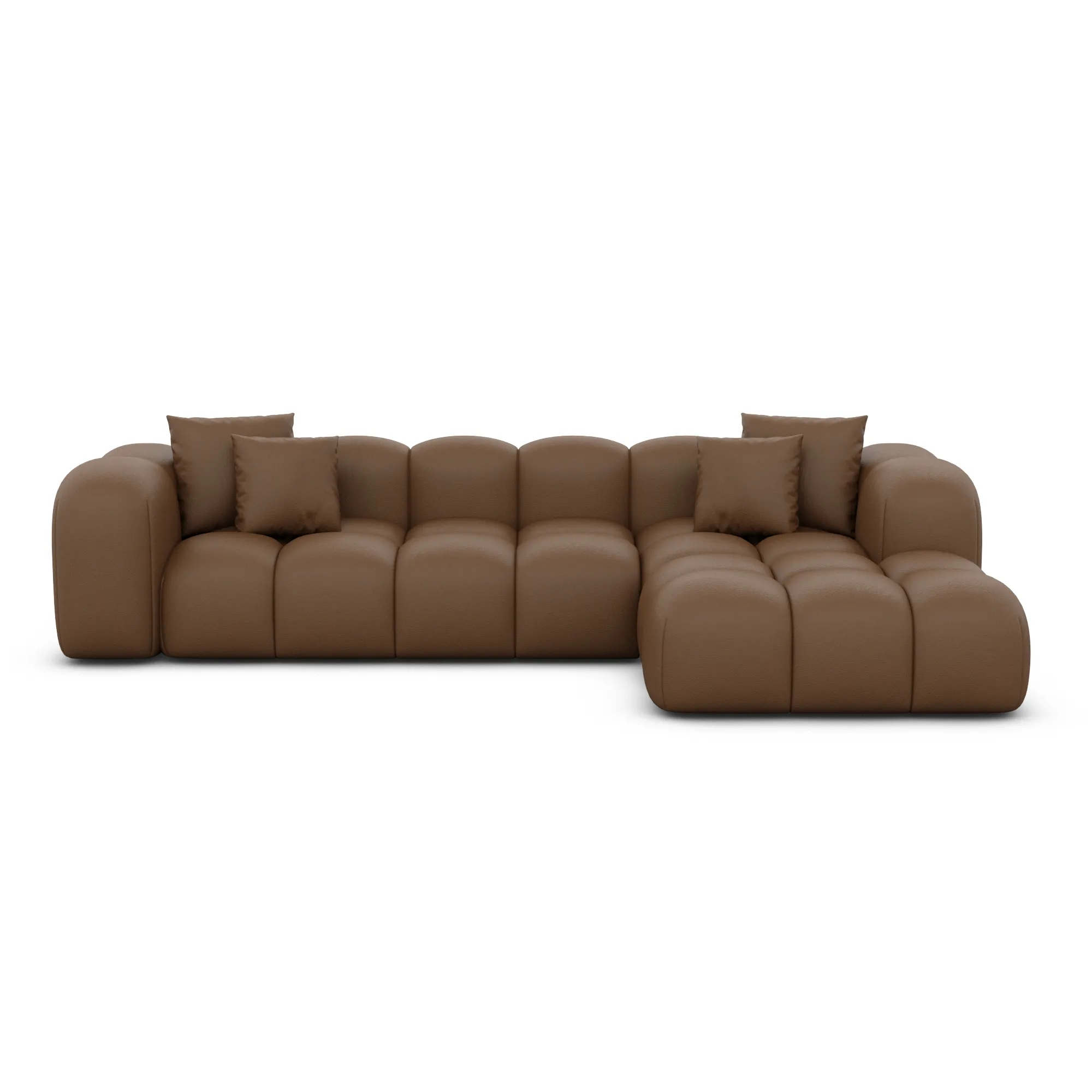 Echtleder L-Form Sofa Valora