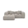Bouclé L-Form Studio Sofa Valora