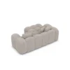 Bouclé L-Form Studio Sofa Valora