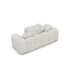 Bouclé L-Form Studio Sofa Valora