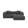 Bouclé L-Form Studio Sofa Valora