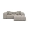 Bouclé L-Form Studio Sofa Valora