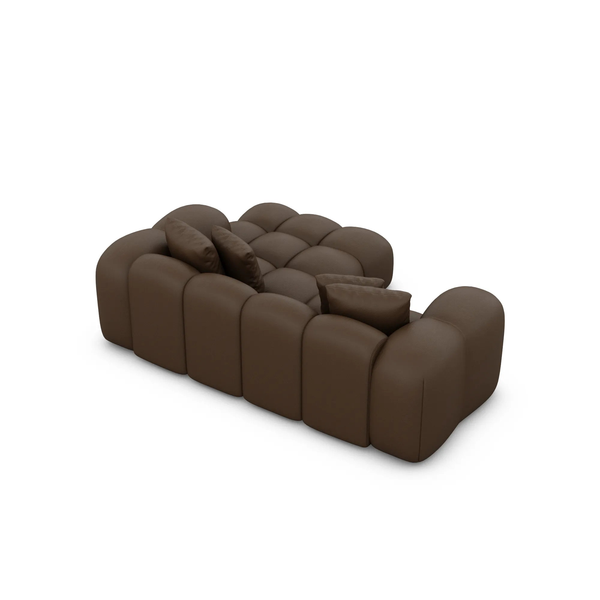 Echtleder L-Form Studio Sofa Valora