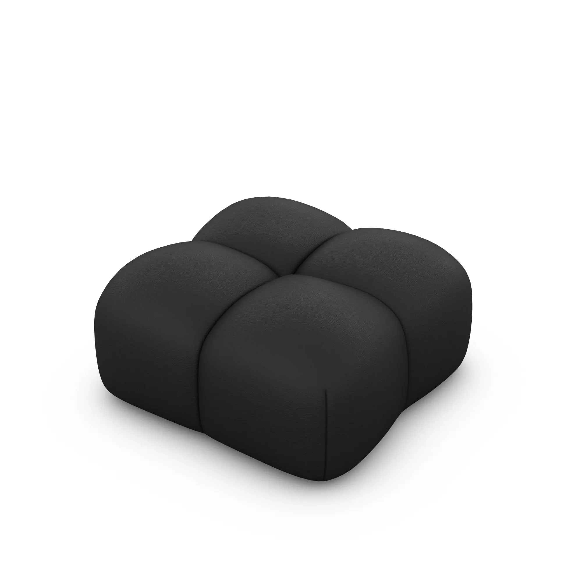 Kunstleder Pouf Valora
