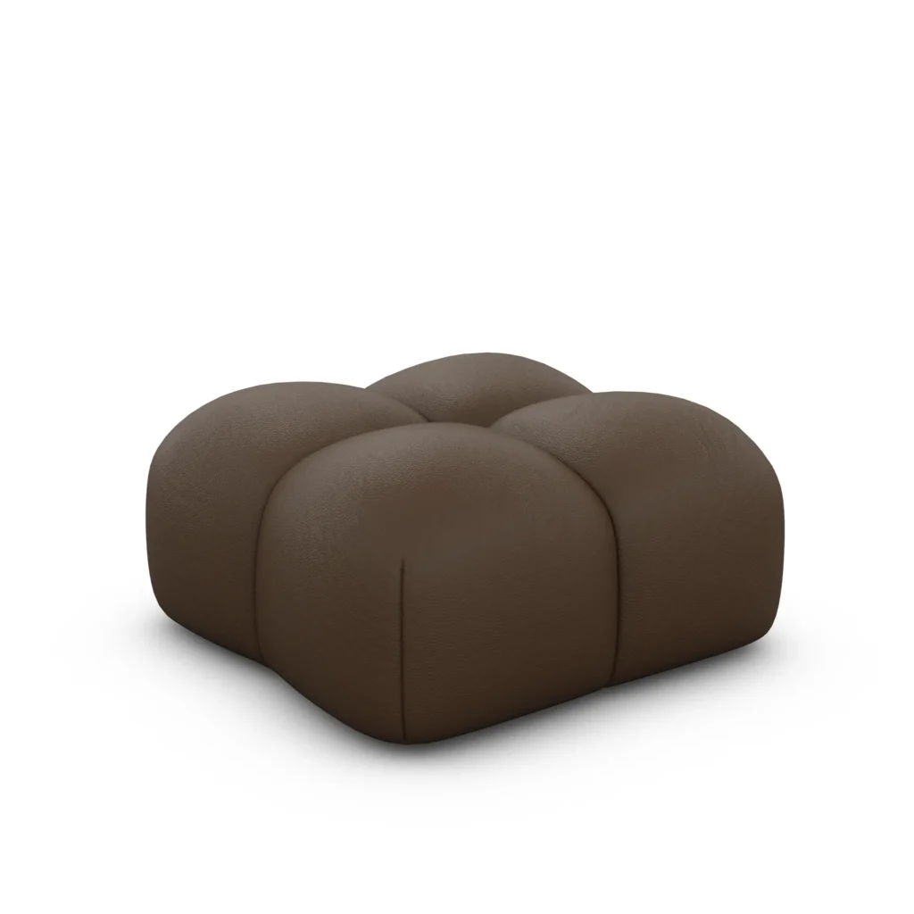 Kunstleder Pouf Valora
