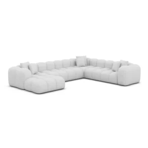 Echtleder U-Form XXL Wohnlandschaft Valora