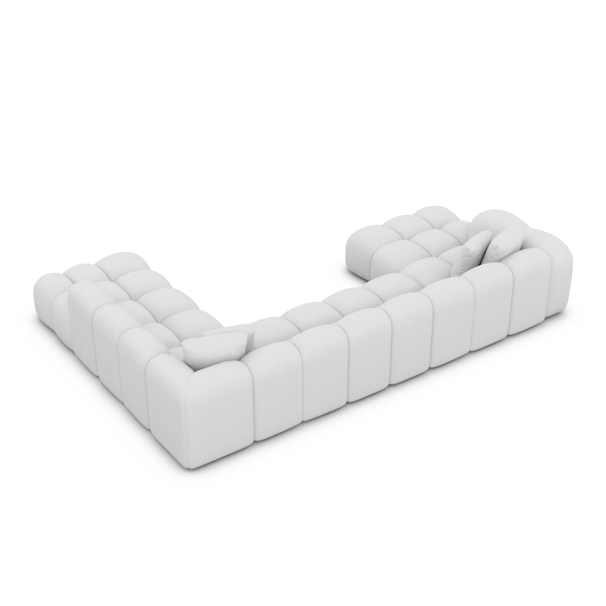 Echtleder U-Form XXL Lounge Wohnlandschaft Valora