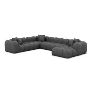 Echtleder U-Form XXL Wohnlandschaft Valora